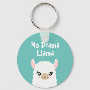 No Drama Llama Keychain