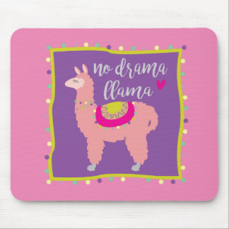 No Drama Llama Mouse Pad