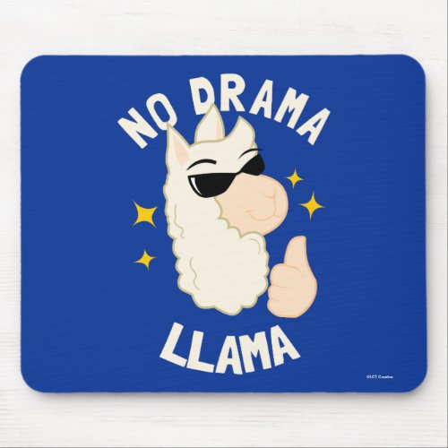 No Drama Llama Mouse Pad