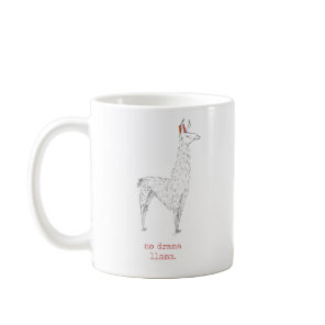 No drama llama - mug