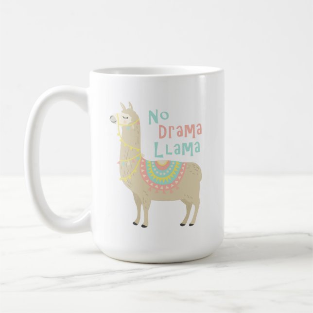 No Drama Llama Mug (Left)