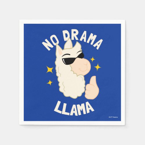 No Drama Llama Napkins