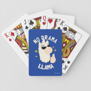 No Drama Llama Playing Cards