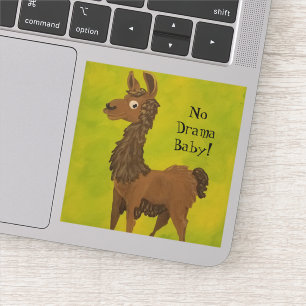 No Drama LLama Sticker