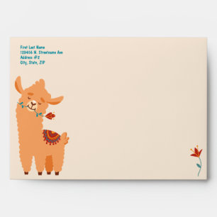 No Drama Llama Thanksgiving Crm  Envelope