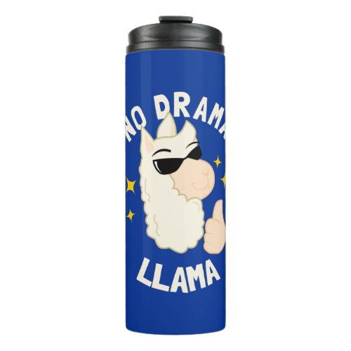 No Drama Llama Thermal Tumbler