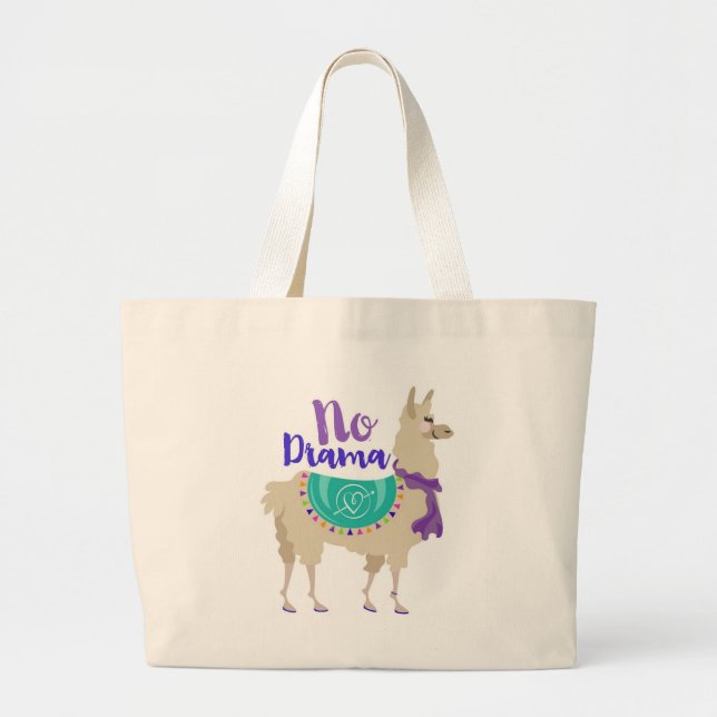 No Drama Llama Tote (Front)