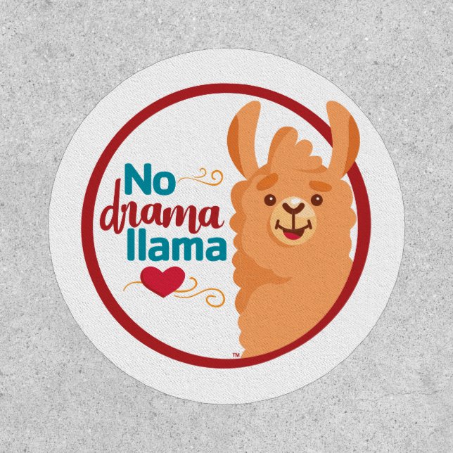 No Drama Llama (Warm)  Patch (Front)