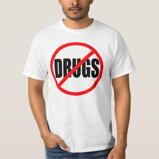 no drugs t shirt