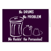 No Drums No Problem (Front Horizontal)