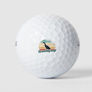No ducking way ! golf balls