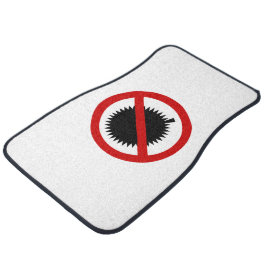 NO Durian Tropical Fruit ⚠ Thai Sign ⚠ Car Mat