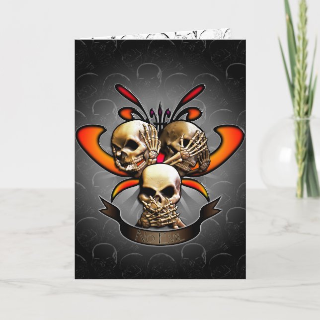 No Evil Card (Front)