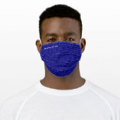 No Evil Project: Breathe No Evil Face Mask - Blue (Worn)