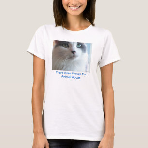 No Excuse For Animal Abuse T-Shirt