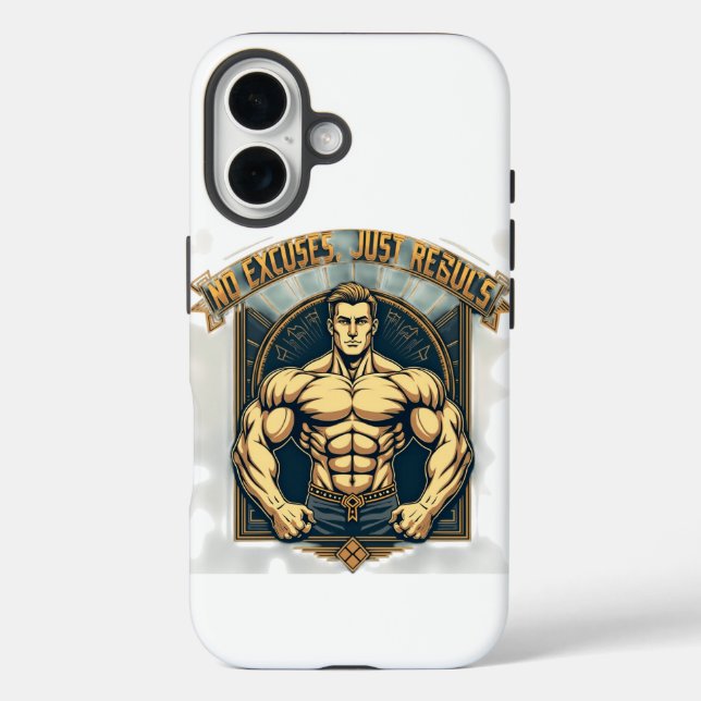 No Excuses Just Results Case-Mate iPhone Case (Back)