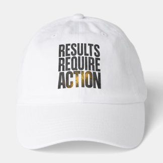No Excuses Just Results Gym Motivation Shirt – Fit Hat