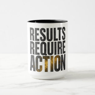 No Excuses Just Results Gym Motivation Shirt – Fit Mug