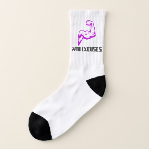 No Excuses Socks