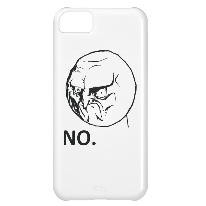 NO face Case For iPhone 5C