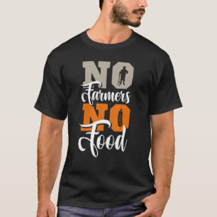 No Farmers No Food Protest T-Shirt