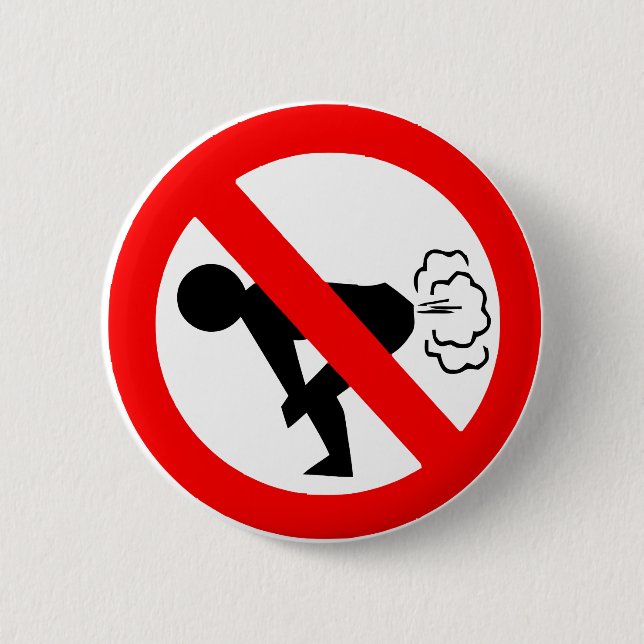 No Fart Zone Button (Front)