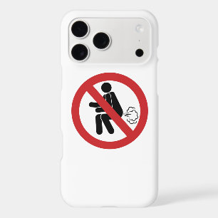 NO Farting ⚠ Funny Thai Toilet Sign ⚠ iPhone 17 Pro Max Case