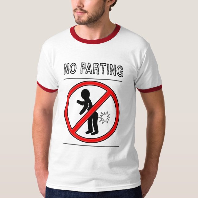 No Farting! T-Shirt (Front)