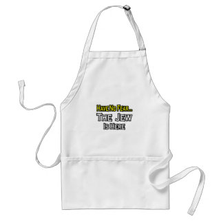 No Fear...Jew Is Here Adult Apron