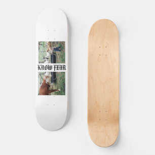 NO FEAR LOOKIE FEAR SKATEBOARD