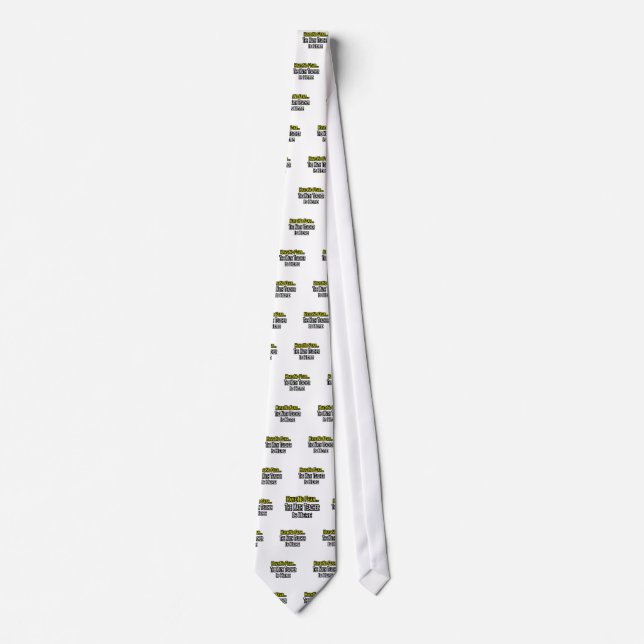No Fear...Math Teacher Neck Tie (Front)