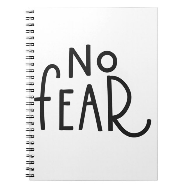 no fear notebook (Front)