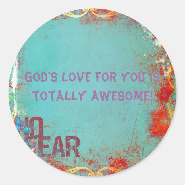 No Fear sticker (Front)