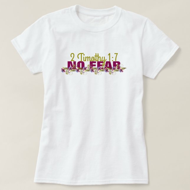 No Fear -Women's Hanes Nano T-Shirt (Design Front)