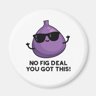No Fig Deal I Got This Funny Fruit Pun Magnet