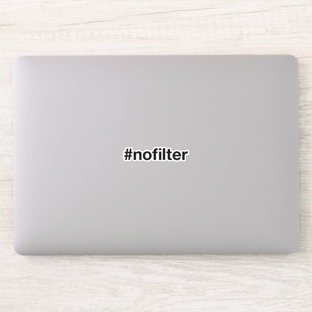 No filter  sticker (Computer)