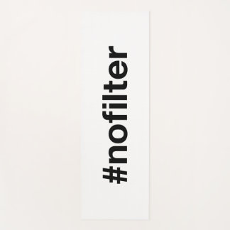 No filter yoga mat