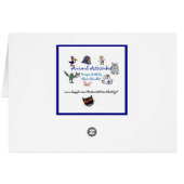 No Free Lunch Penguin Cards (Back Horizontal)