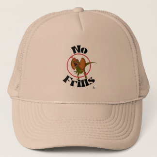 No Frills Dinosaur Cartoon Fun Jurassic Humor Trucker Hat