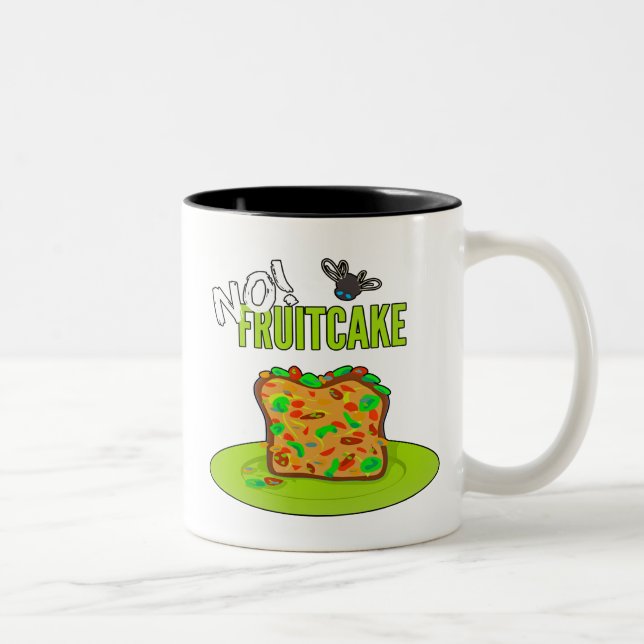 No Fruitcake Funny Mug (Right)