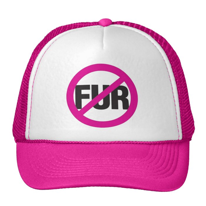 NO FUR MESH HATS