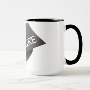 "No Future Graduation Cap" Coffee Mug