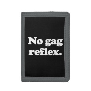NO GAG REFLEX TRI-FOLD WALLET