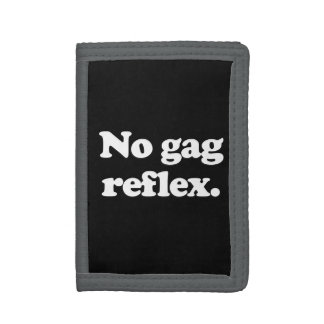 NO GAG REFLEX TRIFOLD WALLET