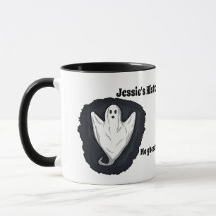 No ghost hunting before coffee mug