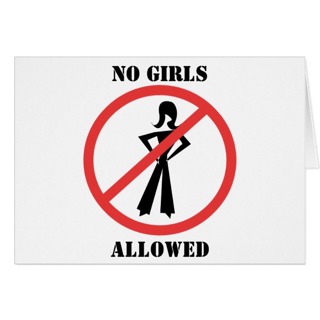 No Girls Allowed Invite to Annual Deer Camp Invite (Front Horizontal)