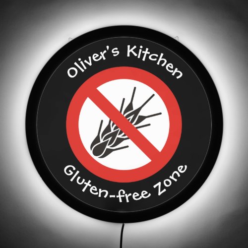 No Gluten LED Sign