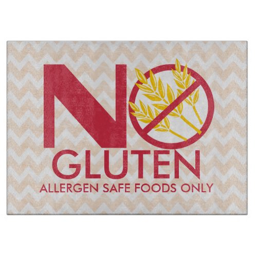 No Gluten or Wheat Safe cutting board