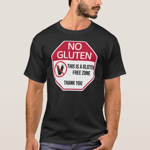 No Gluten Sign T_Shirt