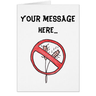 No gluten/Wheat Free! Cards